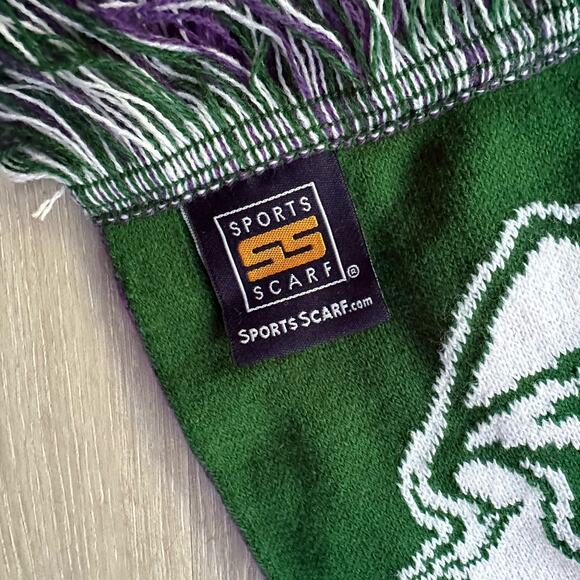 Sports Scarf Hobart William Smith Colleges Statesman Herons NCAA Fringe - Picture 5 of 8